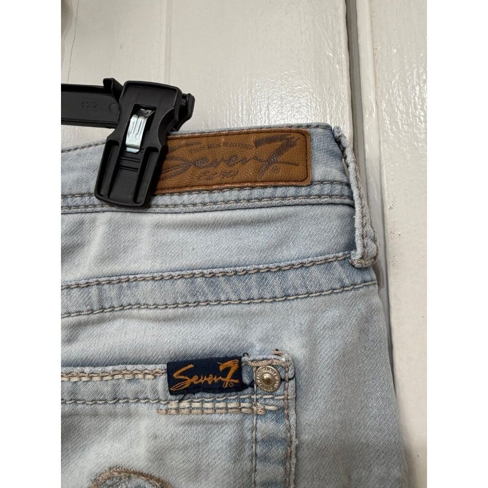 Seven7 women’s size 10 Jean Shorts - Picture 8 of 11